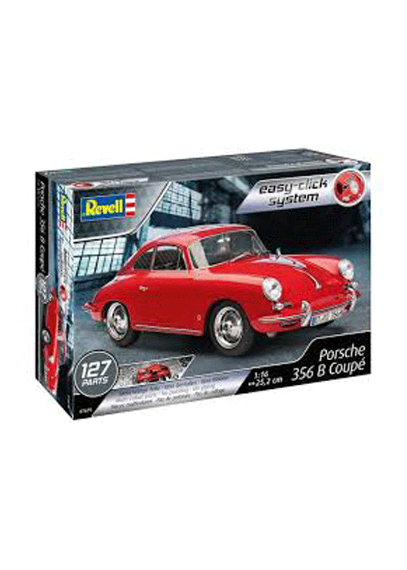 Revell of Germany Porsche 356 B Coupe 1:16 Scale Easy Click System