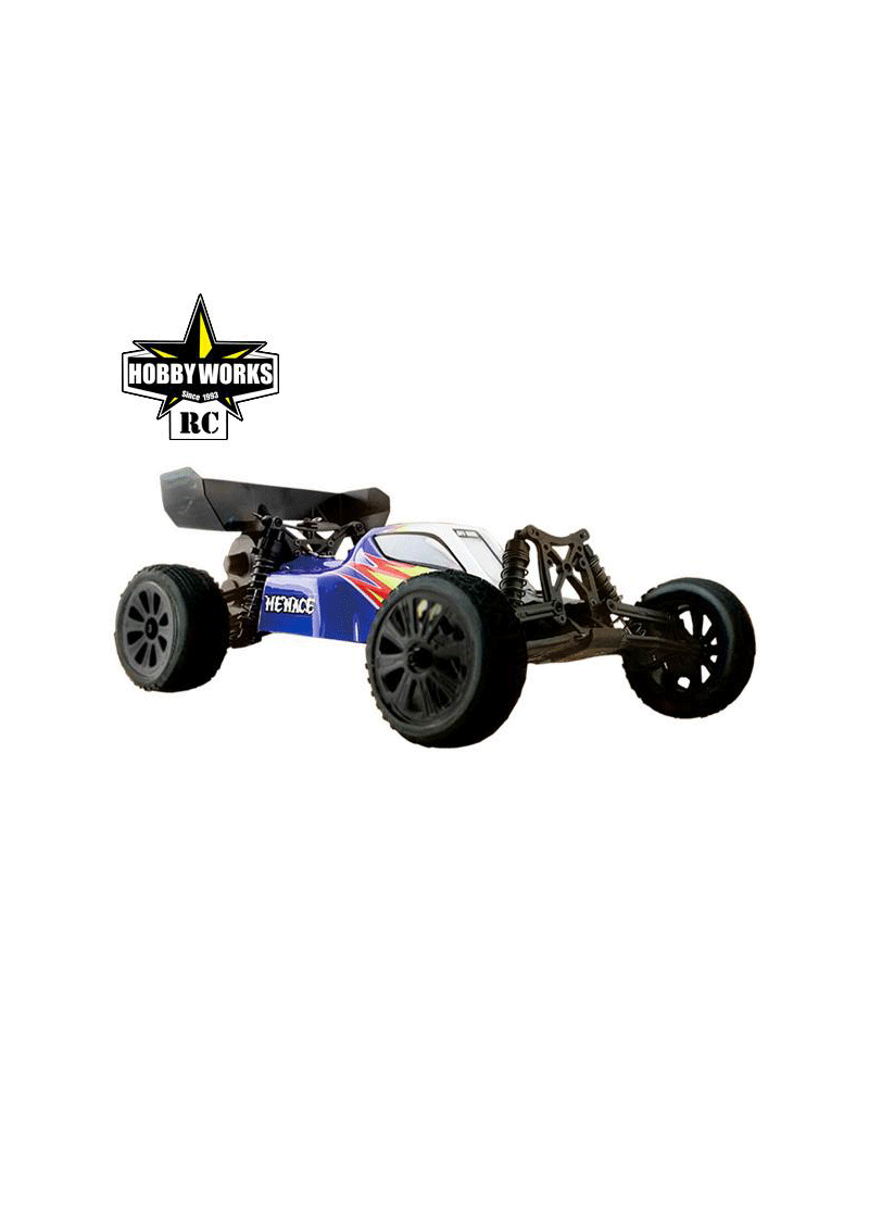 Hobby Works RC Menace Buggy V2 2wd RTR 1 10th Model Sports All